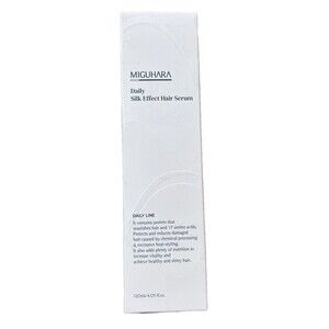 Miguhara Daily Silk Effect Hair Serum Protects Nourishes Protein Shine 4.05oz